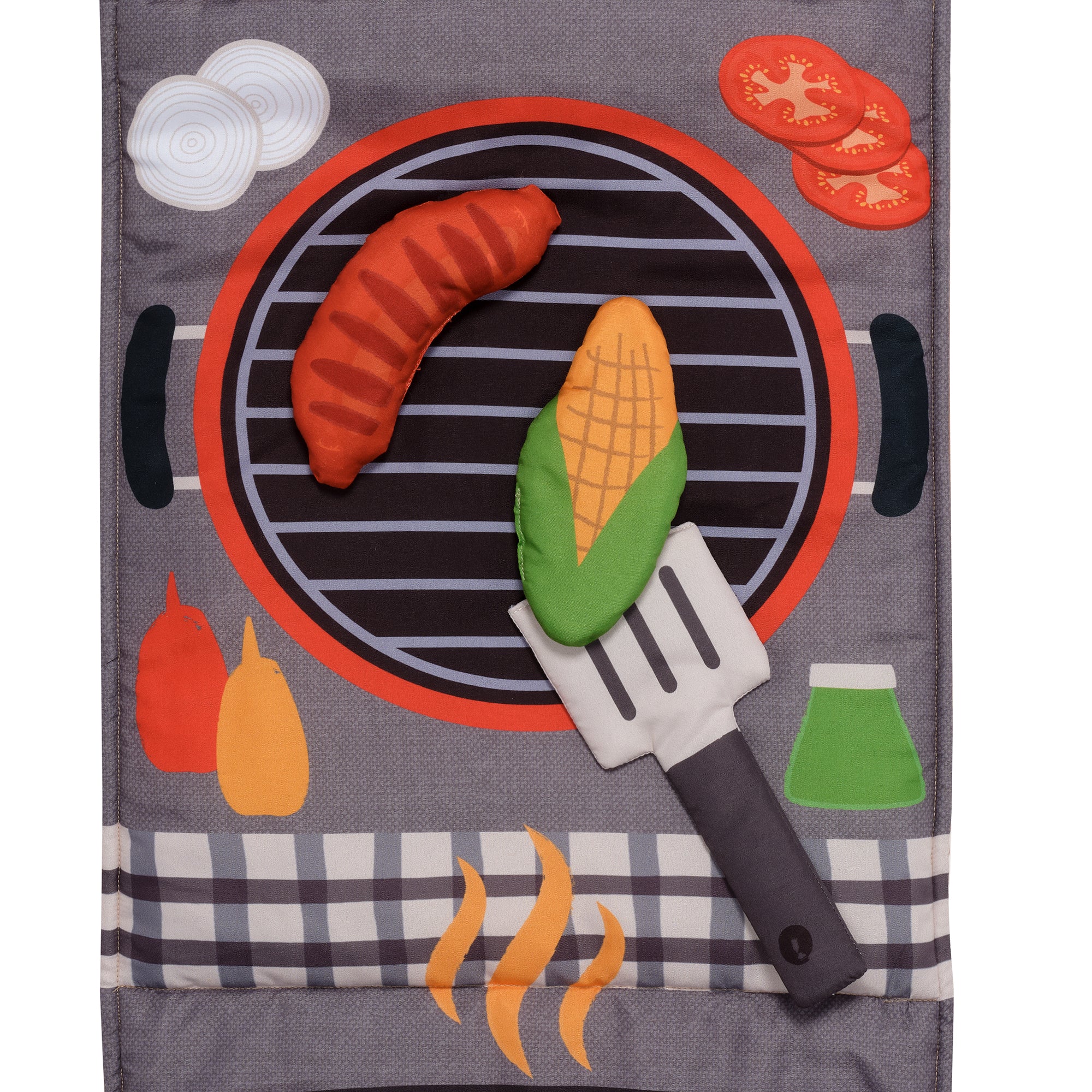 Interactive Barbecue Pillow Play Set by Lambs & Ivy