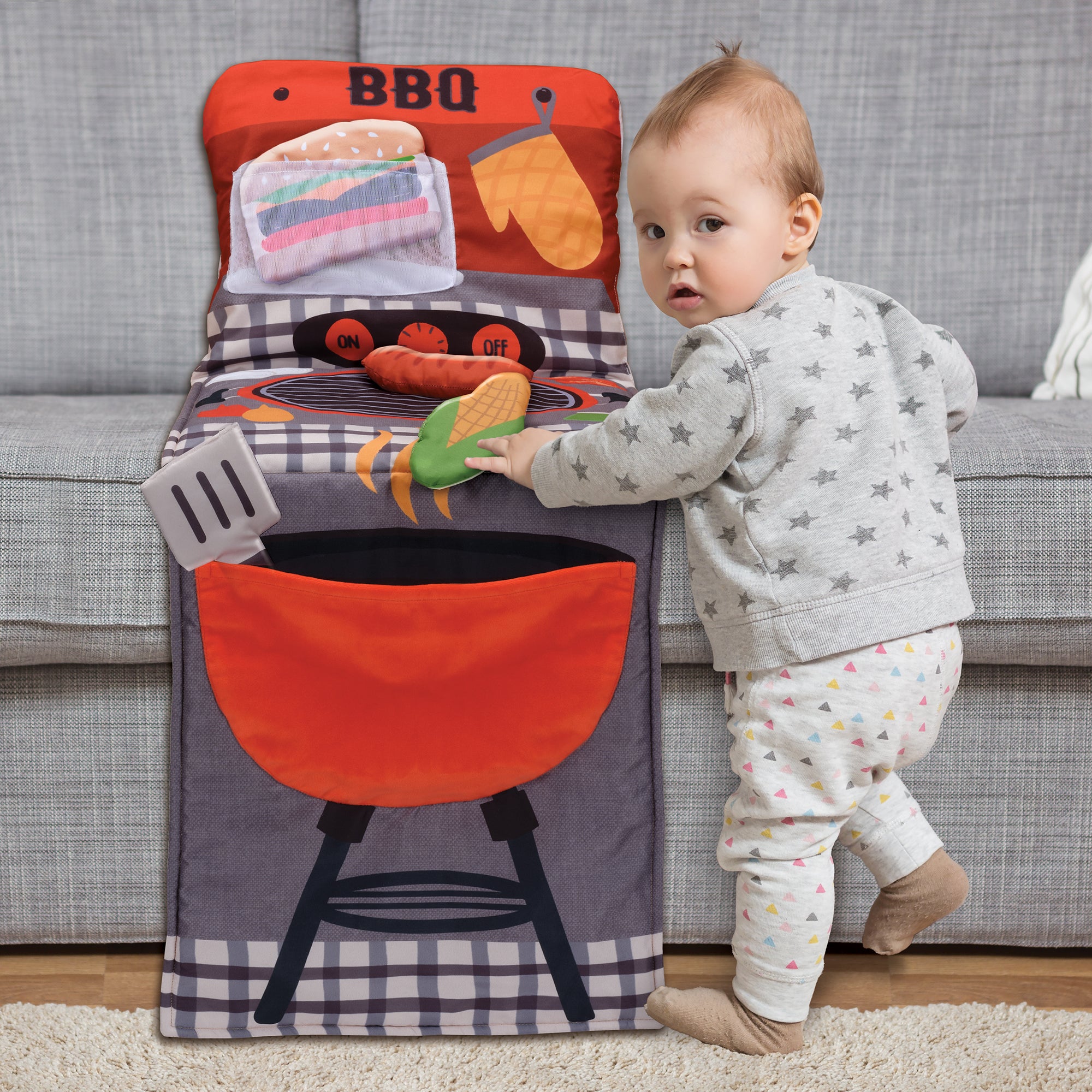 Interactive Barbecue Pillow Play Set by Lambs & Ivy