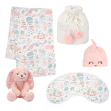 5 Piece Pink Gift Set by Lambs & Ivy