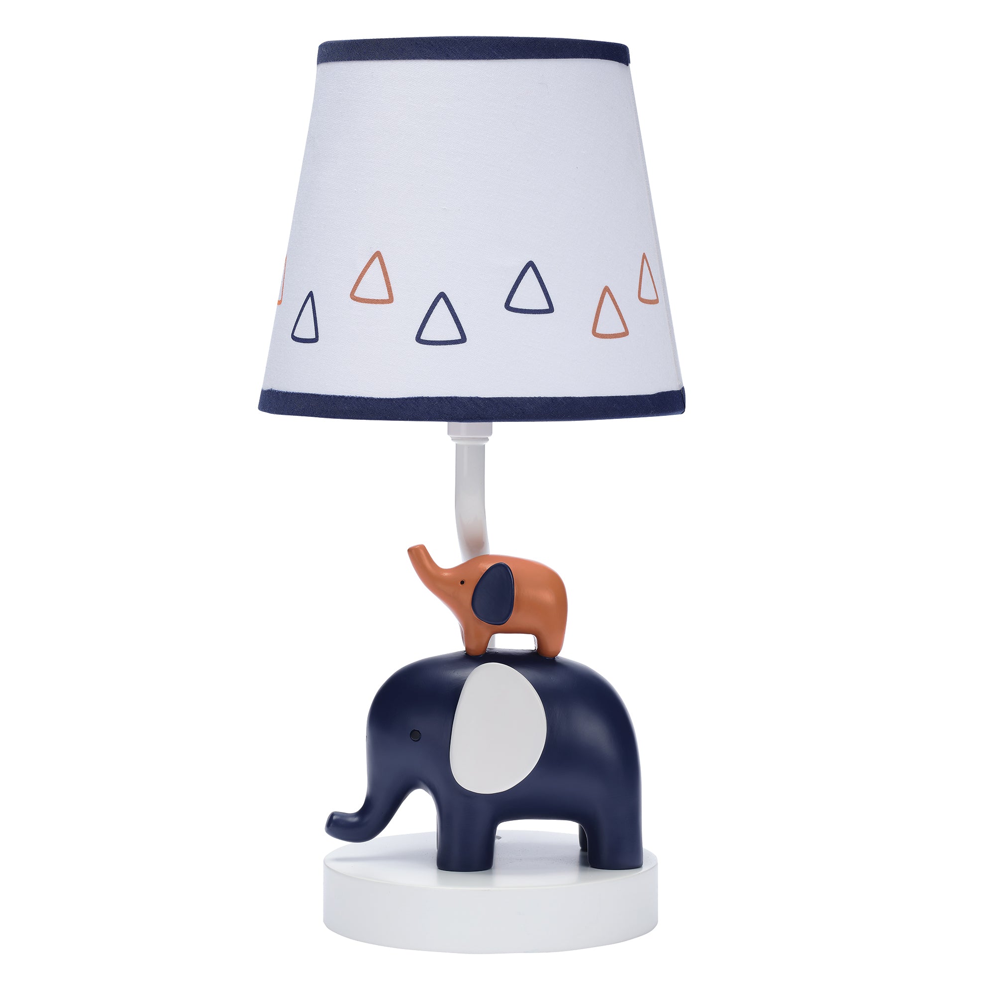 Playful Elephant Lamp with Shade & Bulb by Lambs & Ivy