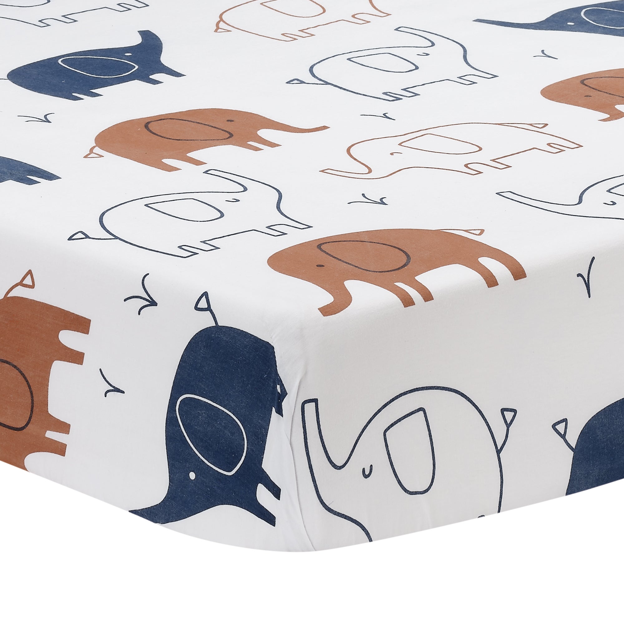 Playful Elephant 3-Piece Crib Bedding Set by Lambs & Ivy