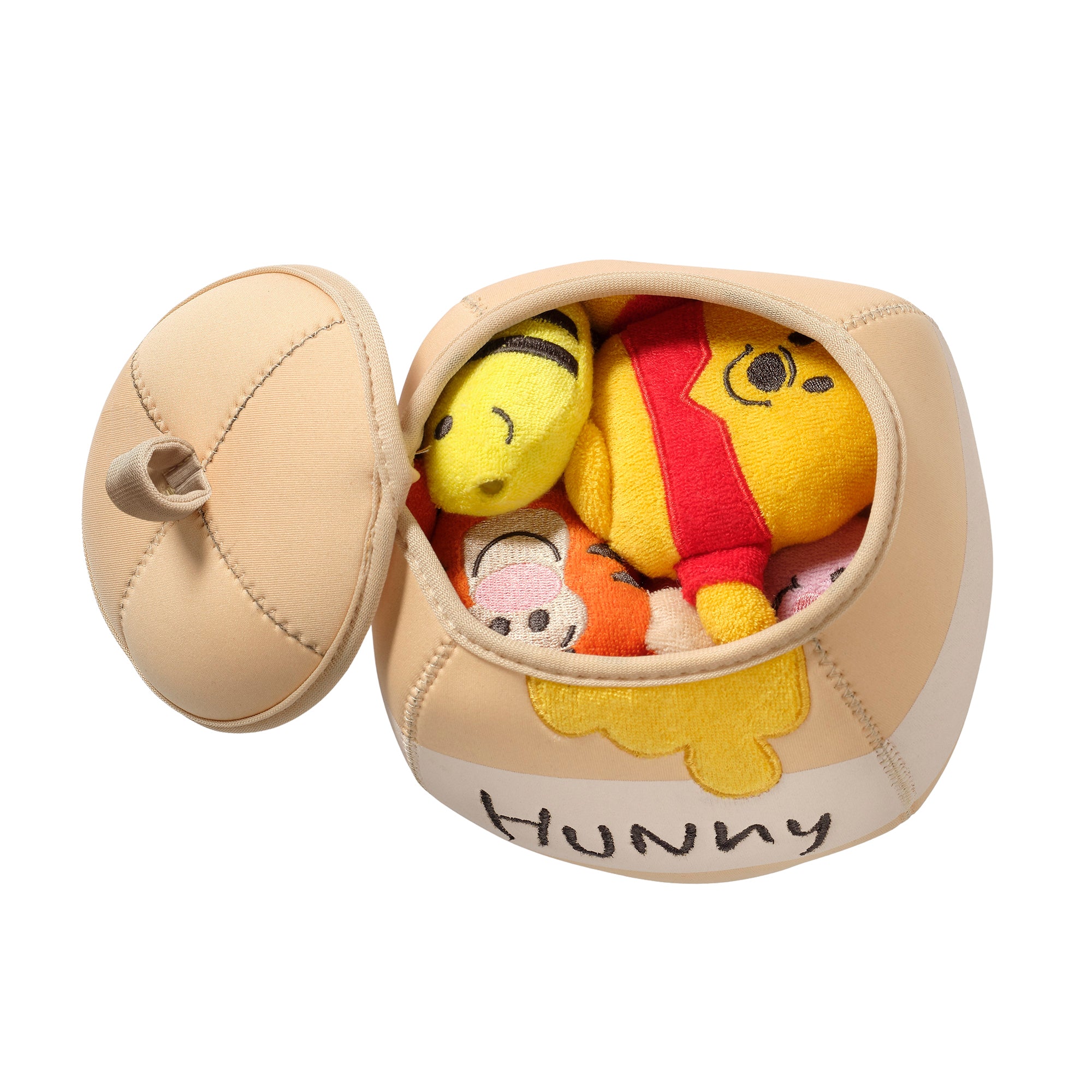 Disney Baby Winnie the Pooh Honey Pot Terry/Neoprene Bath Toy Set