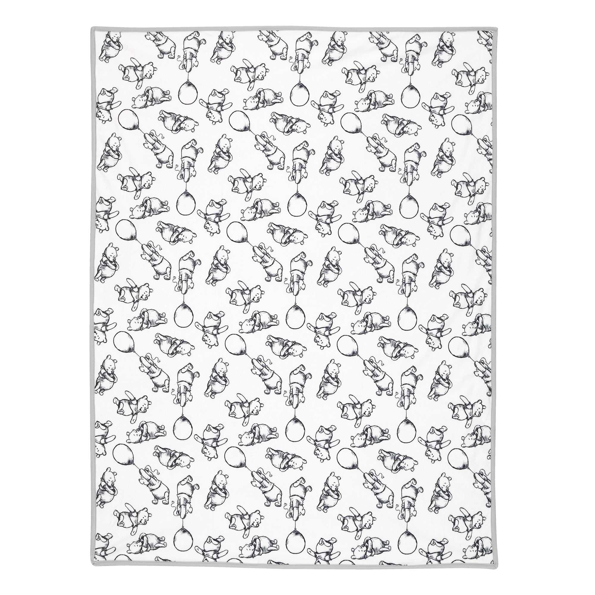 thumbnail image 2 of Handmade Winnie The Pooh Classic Baby Blanket – 90x70cm (36x26 In), Minkee Dot Back, Breathable, Easy Care 2 of 4