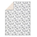 WINNIE THE POOH Baby Blanket - Allover by Lambs & Ivy