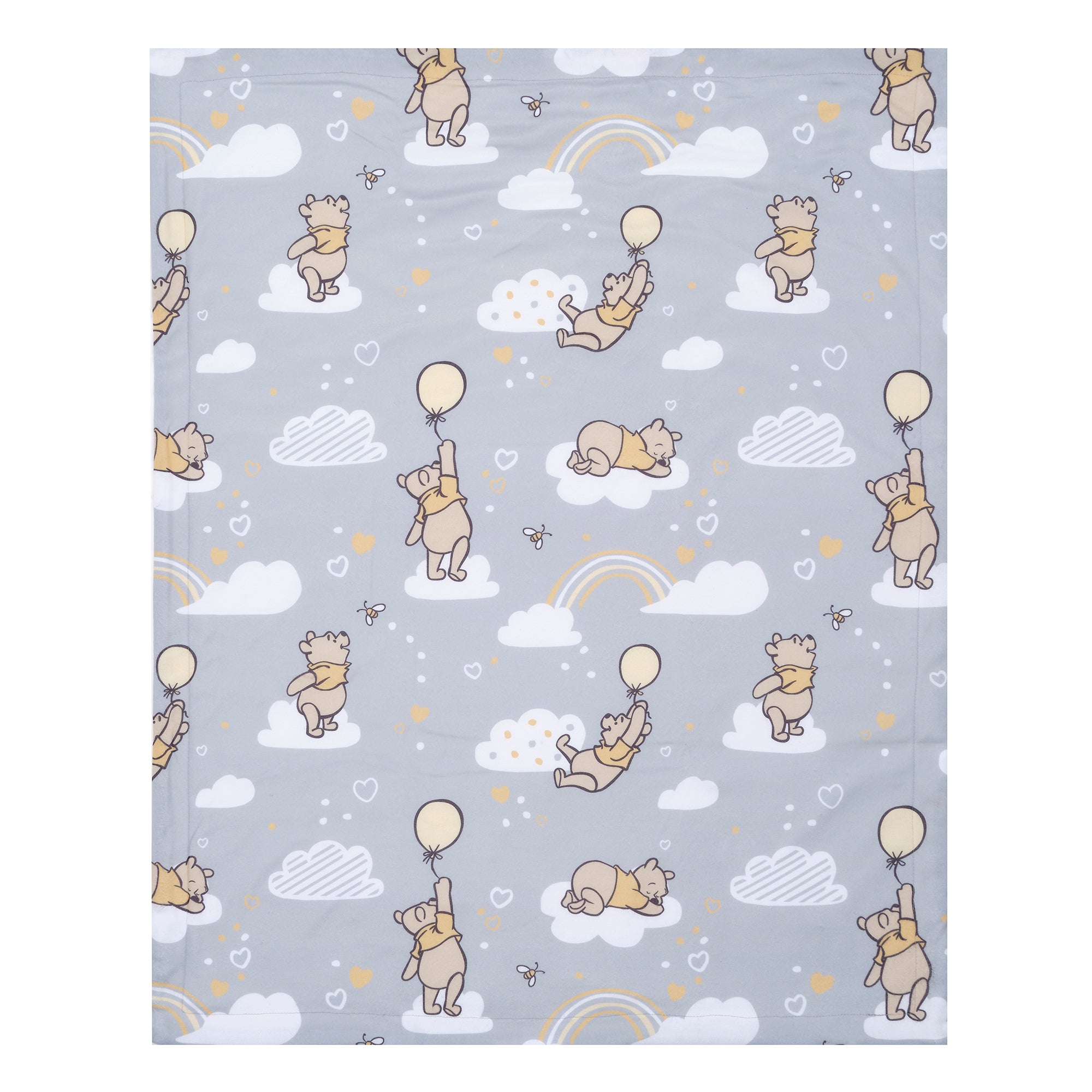 Hunny Bear Pooh Baby Blanket by Lambs & Ivy