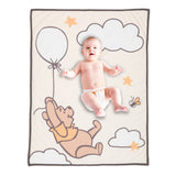 WINNIE THE POOH Picture Perfect Baby Blanket by Lambs & Ivy