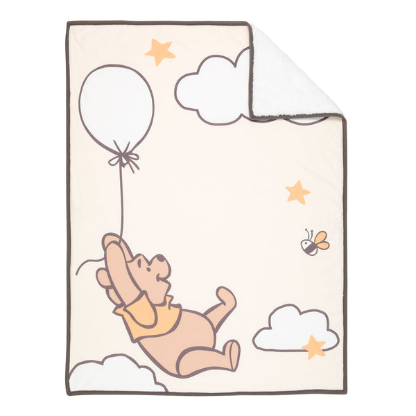 WINNIE THE POOH Picture Perfect Baby Blanket by Lambs & Ivy