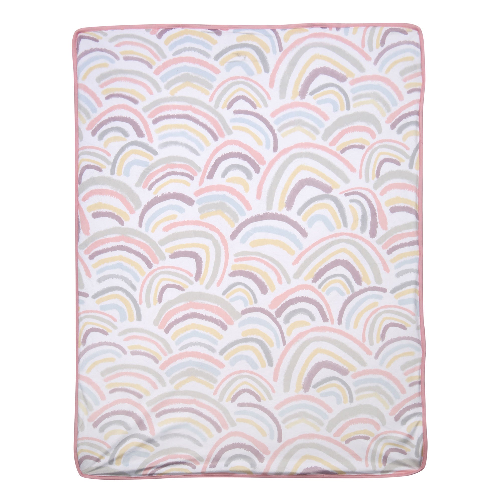 Signature Rainbow Minky Baby Blanket by Lambs & Ivy