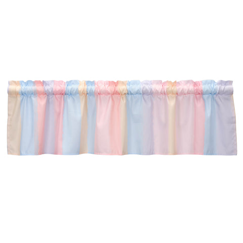 Rainbow Hearts Window Valance by Bedtime Originals