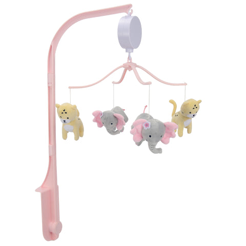 Rainbow Jungle Musical Baby Crib Mobile by Bedtime Originals