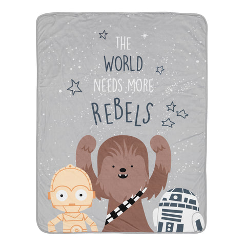 Star Wars Rebels Baby Blanket by Lambs & Ivy