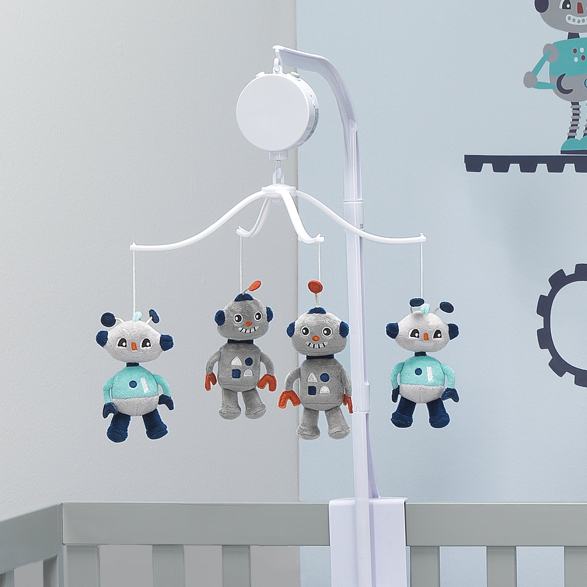Robbie Robot Musical Baby Crib Mobile by Bedtime Originals