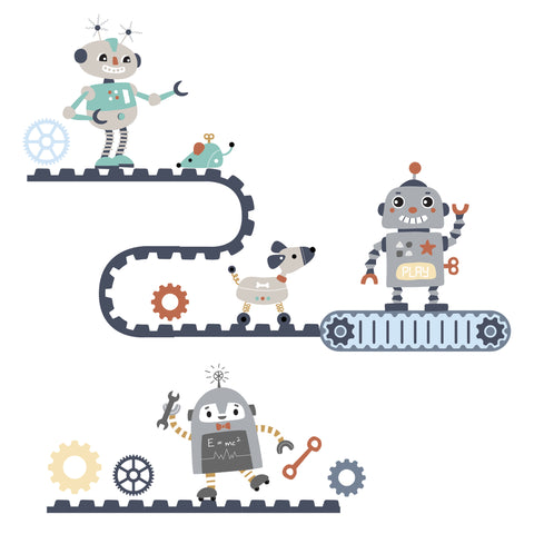 Robbie Robot Wall Decals by Bedtime Originals