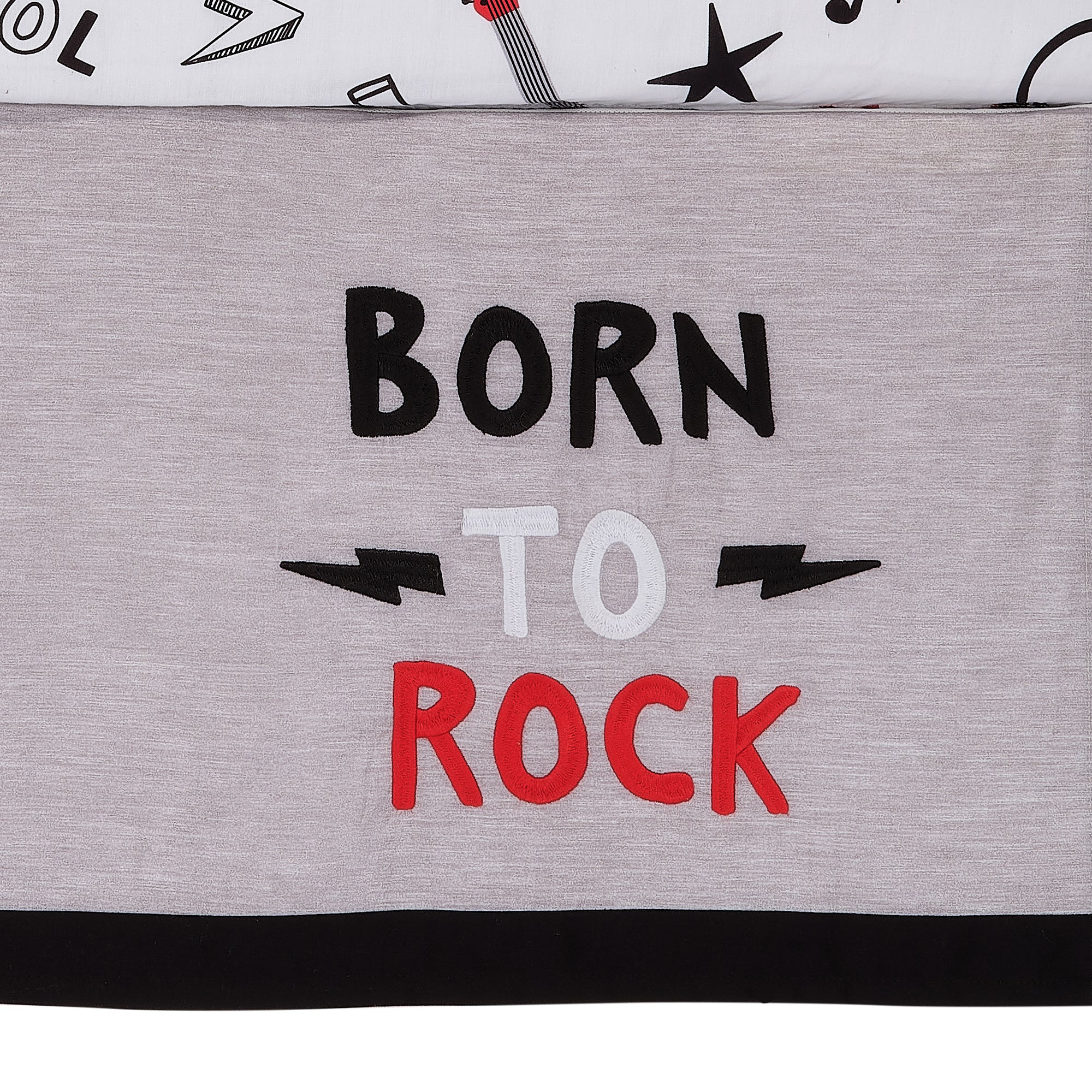 Rock Star 3-Piece Crib Bedding Set by Lambs & Ivy