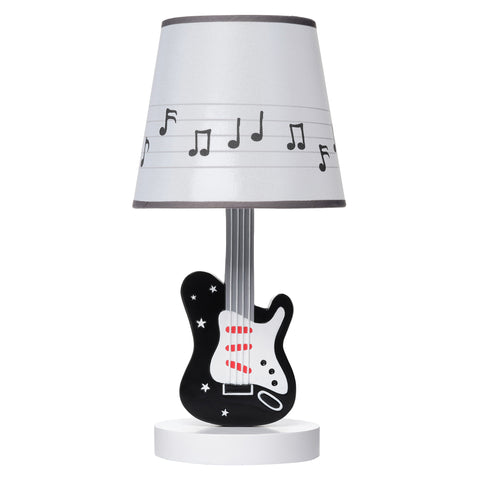 Rock Star Lamp with Shade & Bulb by Lambs & Ivy