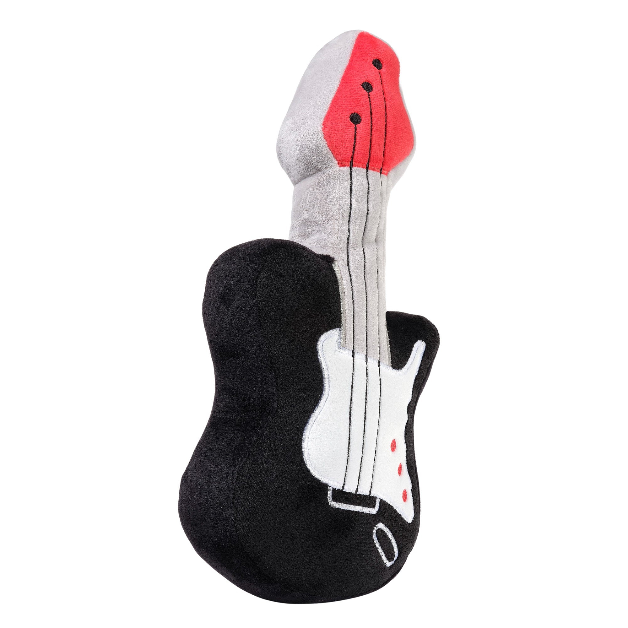 Rock Star Plush Guitar Instrument Stuffed Toy Gray/Black – Lambs