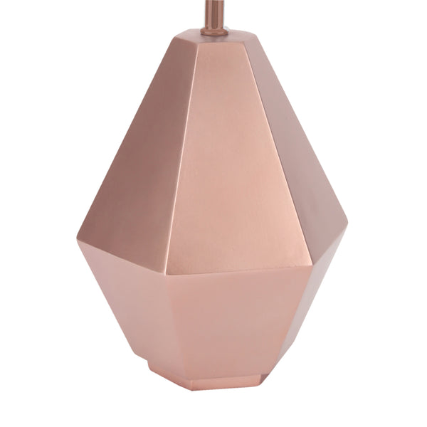 Rose Gold Lamp with Shade & Bulb by Lambs & Ivy