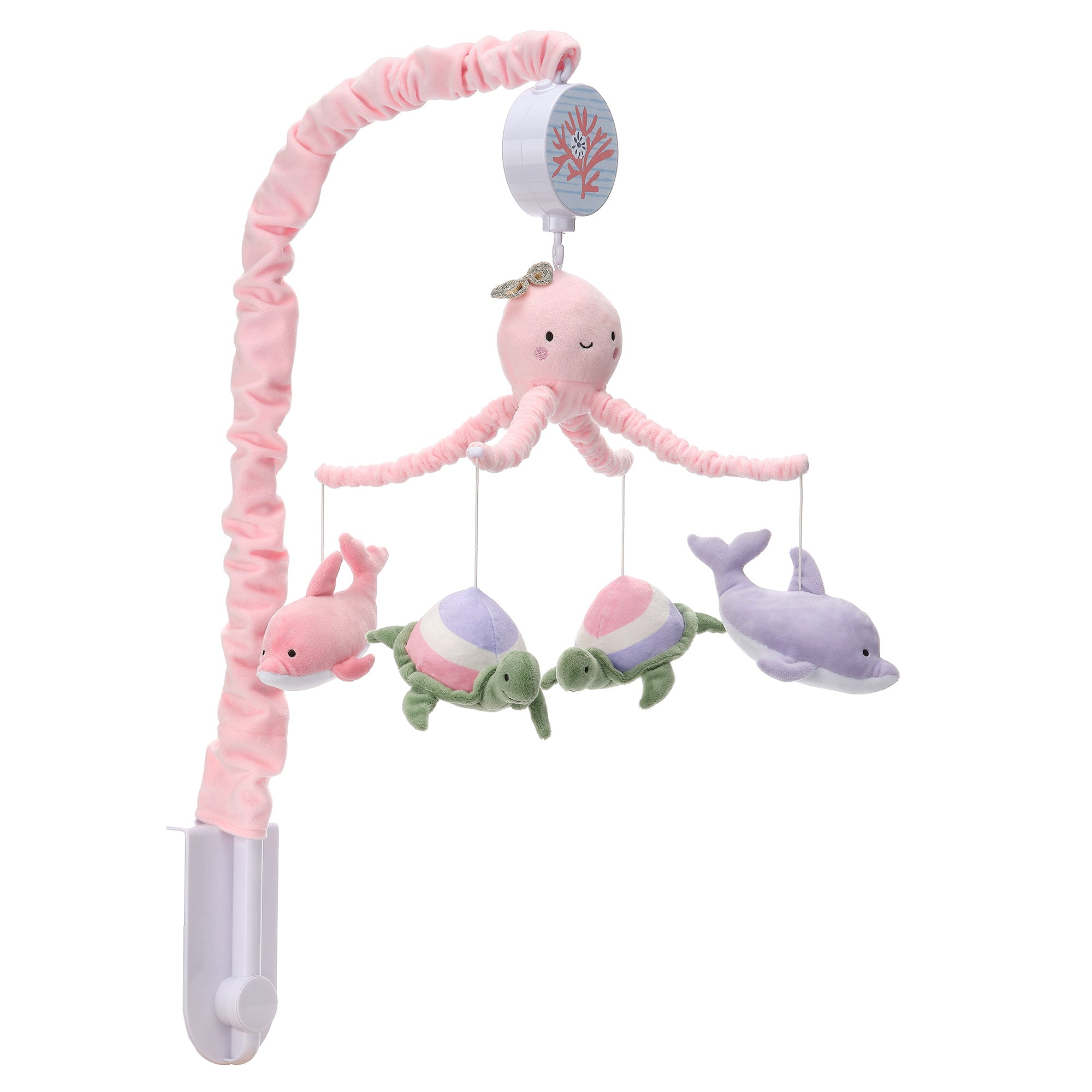 Sea Dreams Dolphin/Turtle Musical Baby Crib Mobile Soother Toy