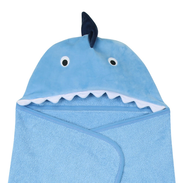 Shark Hooded Bath Towel by Lambs & Ivy