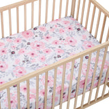Floral 2-Pack Fitted Crib Sheet Set by Bedtime Originals