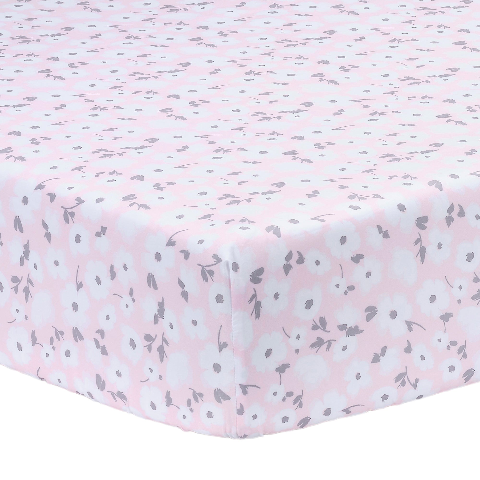 Floral 2-Pack Fitted Crib Sheet Set by Bedtime Originals