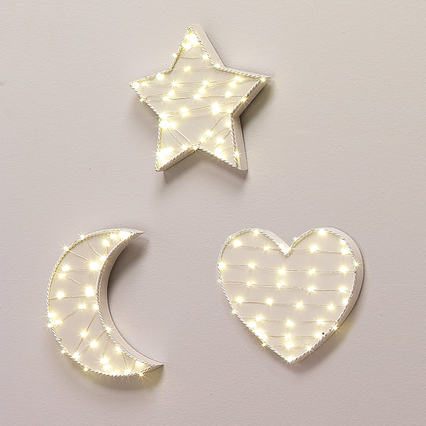 Signature Moon Light Up Wall Decor by Lambs & Ivy