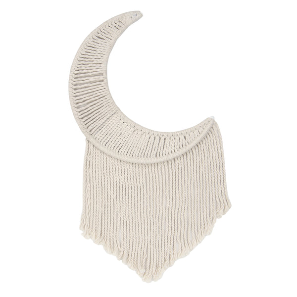 Signature Macrame Moon Wall Decor by Lambs & Ivy