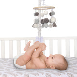 Signature Pom Pom Musical Baby Crib Mobile by Lambs & Ivy