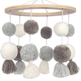 Signature Pom Pom Musical Baby Crib Mobile by Lambs & Ivy