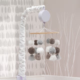 Signature Pom Pom Musical Baby Crib Mobile by Lambs & Ivy