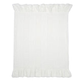 Signature Ruffled Lux Chevron Baby Blanket by Lambs & Ivy