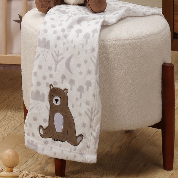 Sleepytime Bear Baby Blanket by Bedtime Originals