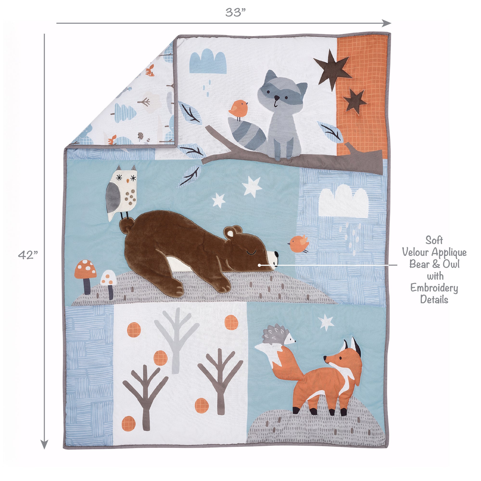 Sleepytime Bear 3-Piece Crib Bedding Set by Bedtime Originals