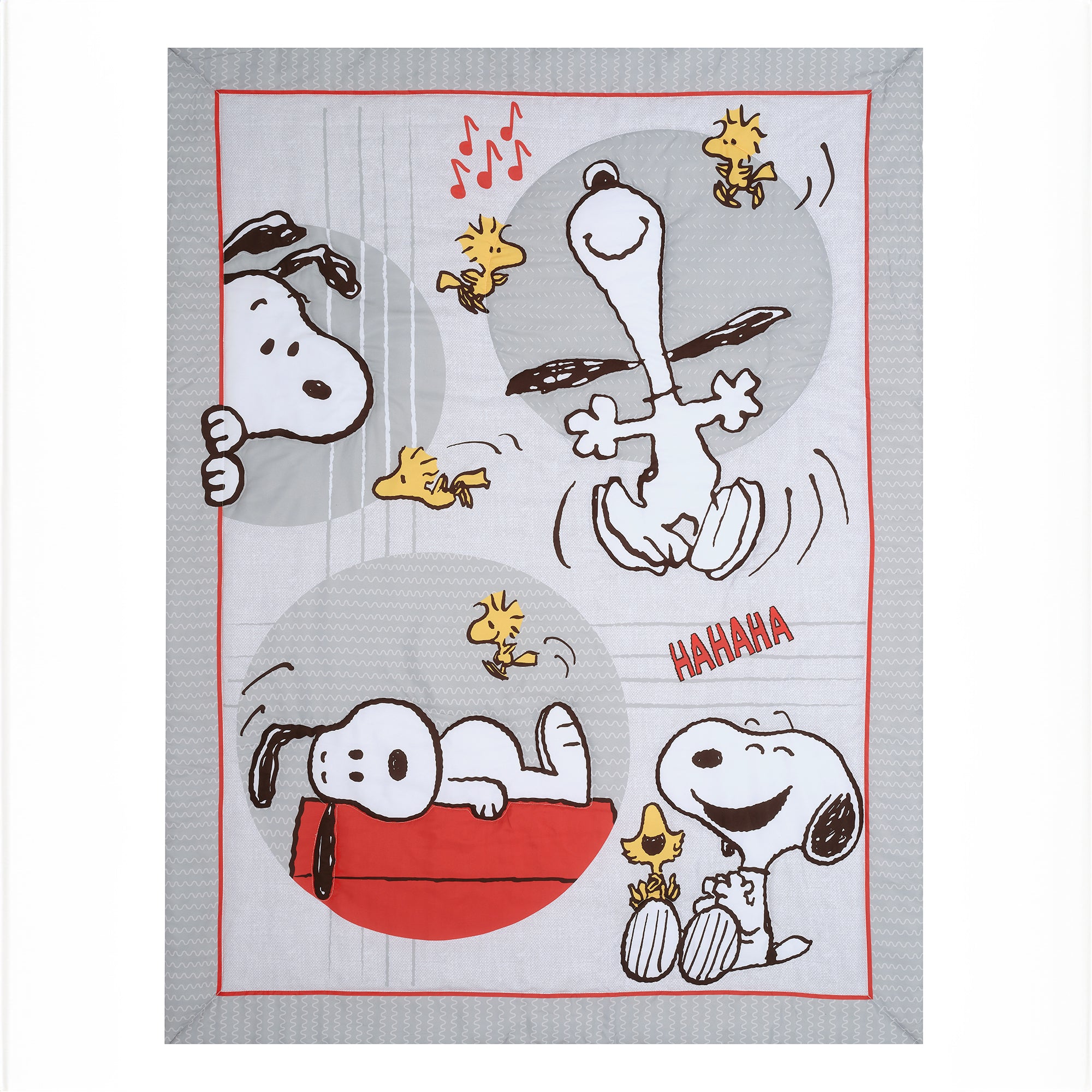Snoopy Love 4-Piece Toddler Bedding Set by Bedtime Originals