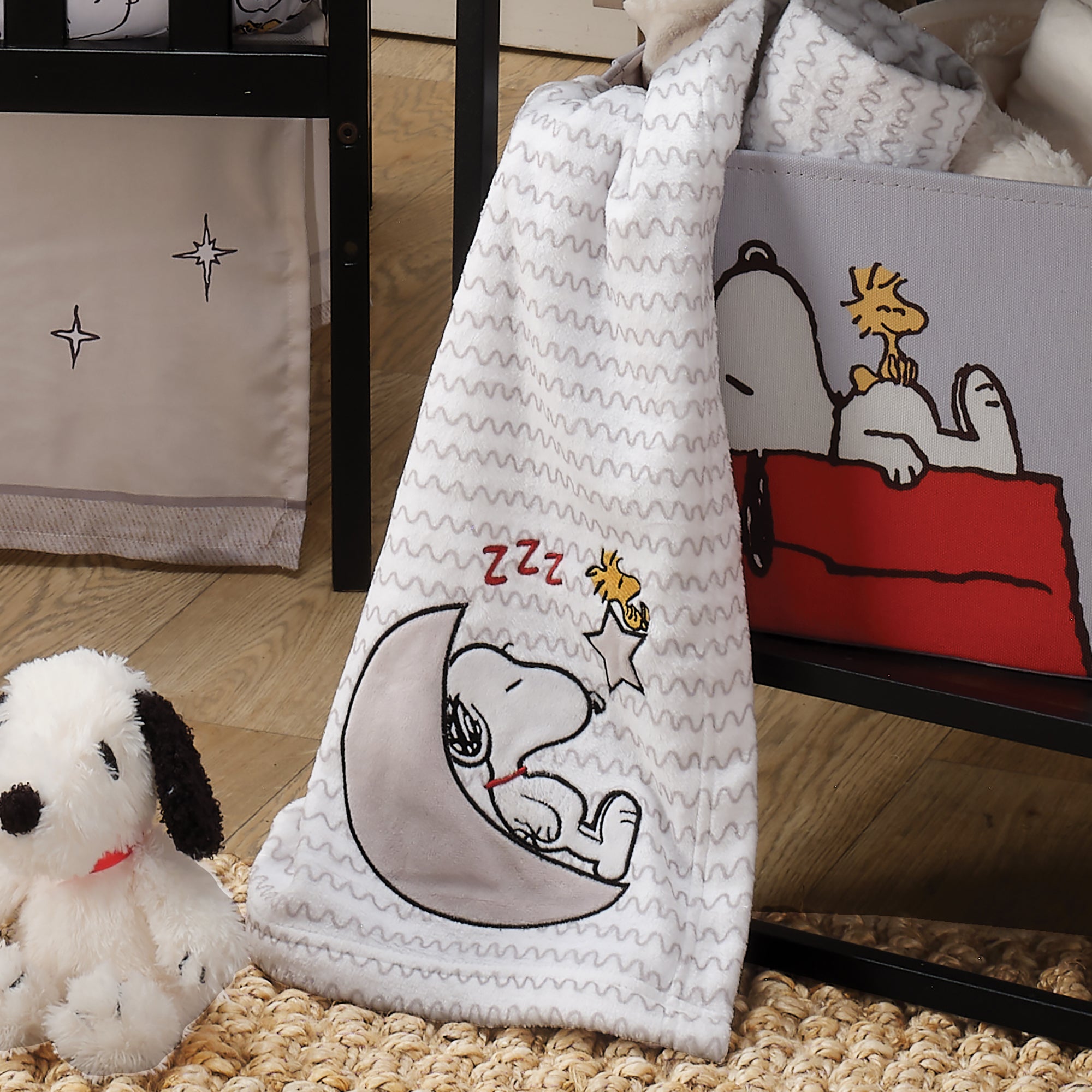 Snoopy Love Baby Blanket by Bedtime Originals