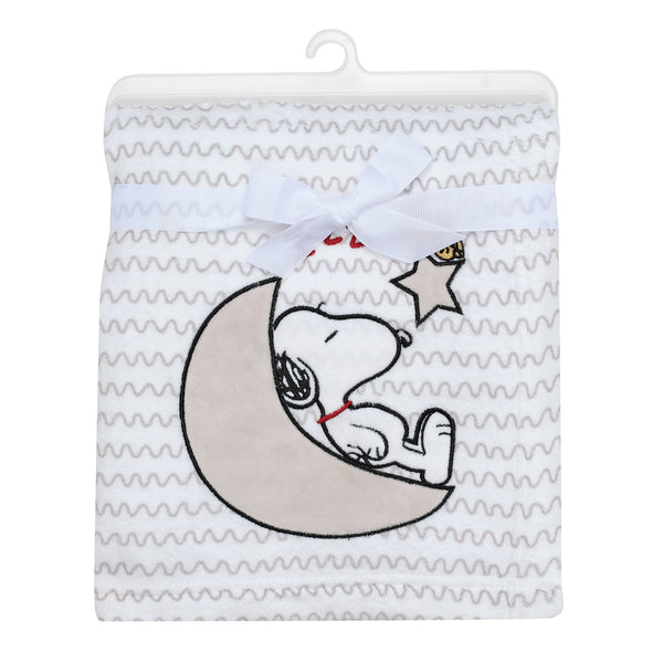 Snoopy Love Baby Blanket by Bedtime Originals
