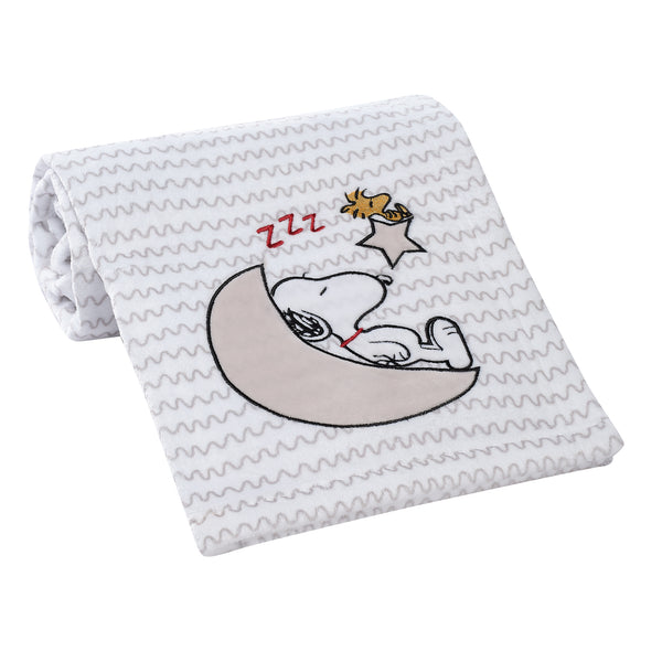 Snoopy Love Baby Blanket by Bedtime Originals