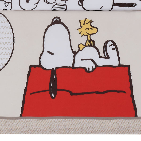 Snoopy Love 3-Piece Crib Bedding Set by Bedtime Originals