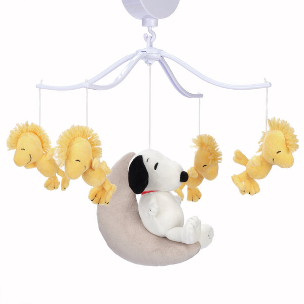 Snoopy Love Musical Baby Crib Mobile by Bedtime Originals