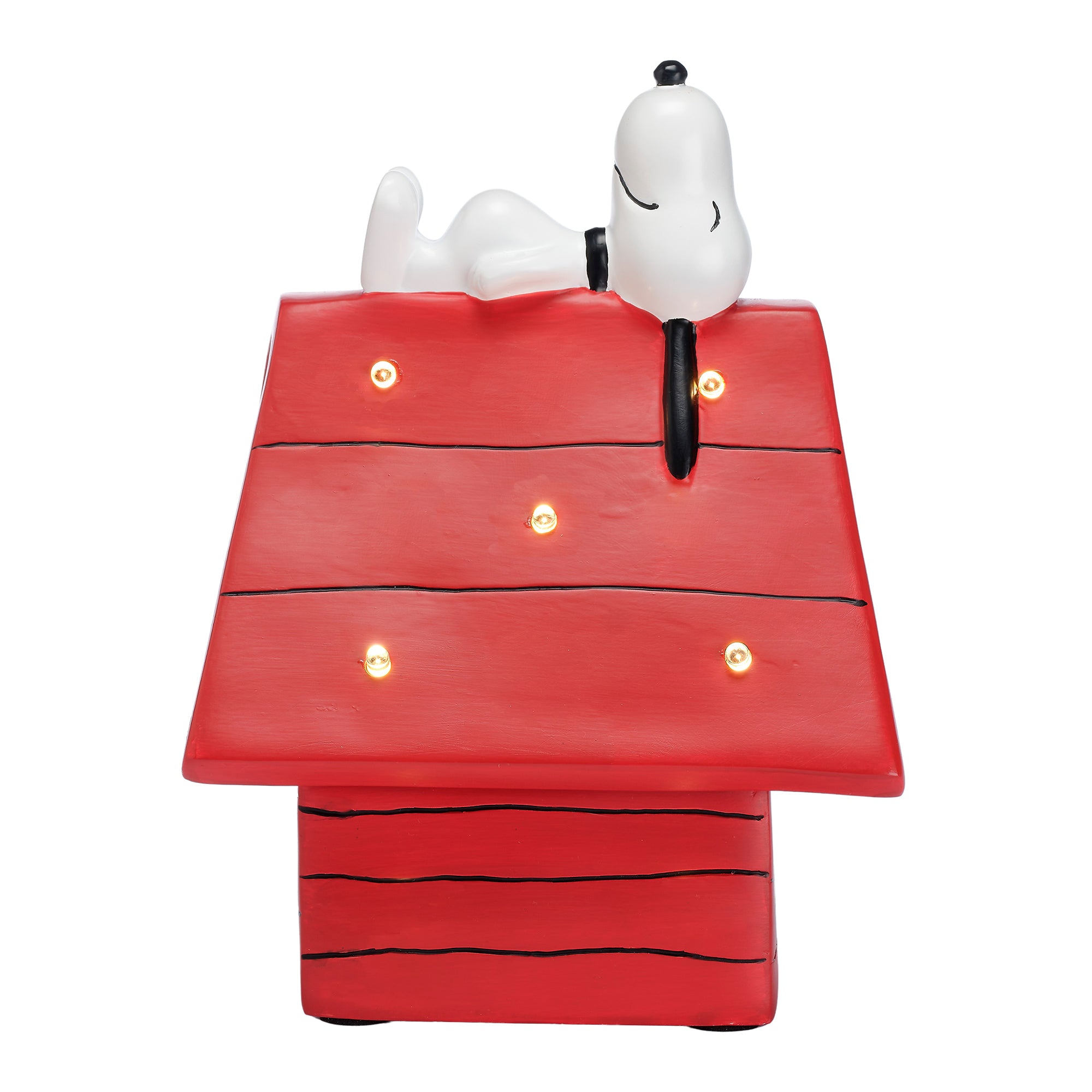 snoopy【展示品・未使用品】レンジボード Snoopy Dog House Sculpted LED Table Top Night Light Lamp – Lambs & Ivy