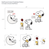 Snoopy Love Wall Decals by Bedtime Originals