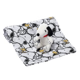 Snoopy Swaddle Blanket & Plush Gift Set by Lambs & Ivy