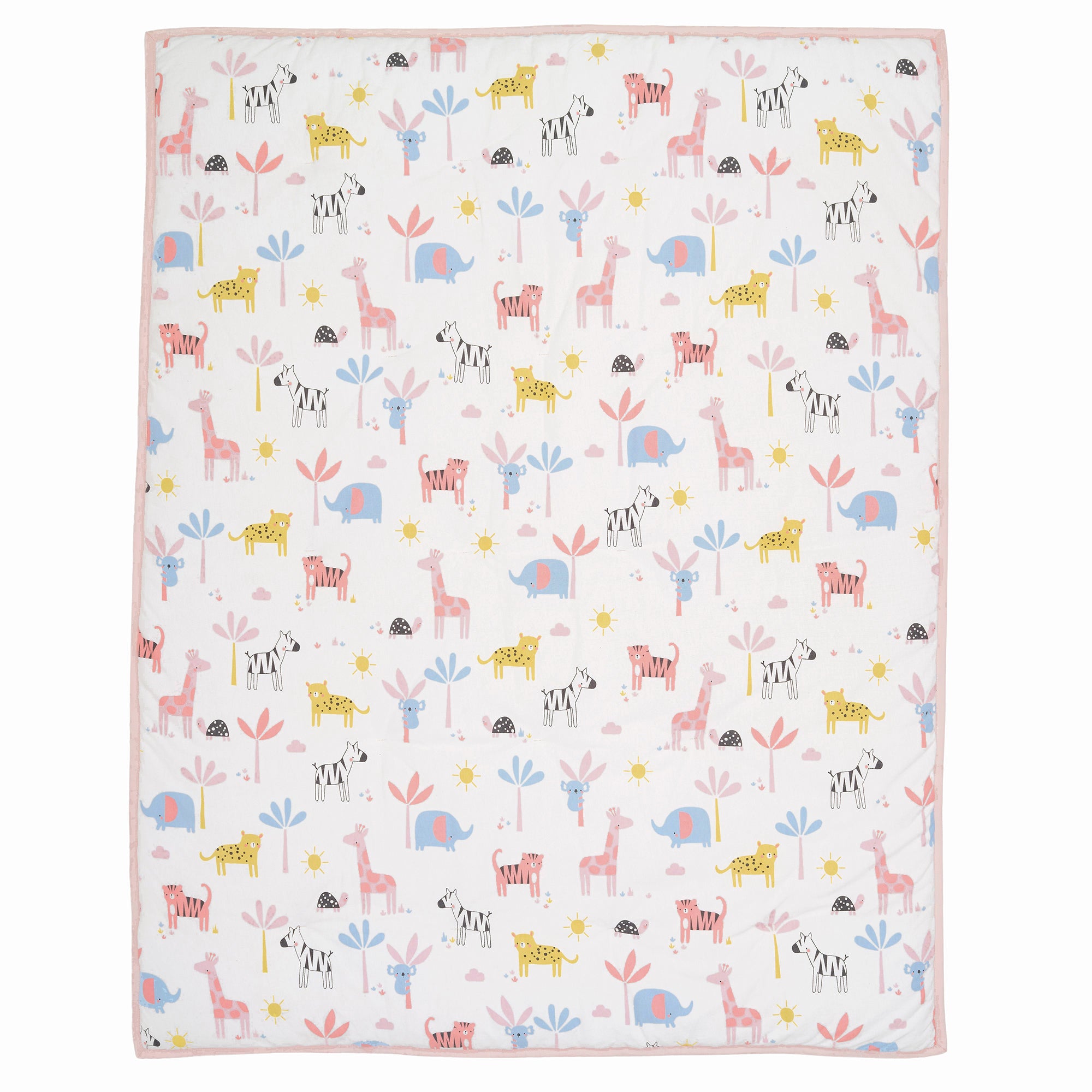 Snuggle Jungle 5-Piece Crib Bedding Set by Lambs & Ivy