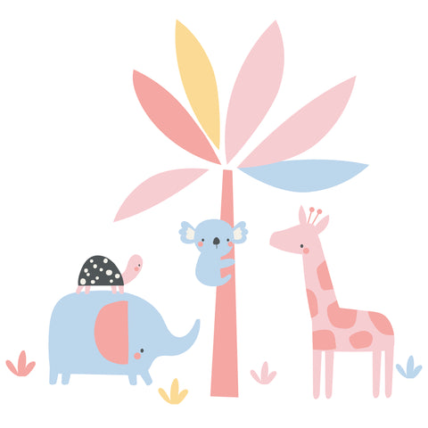 Snuggle Jungle Wall Decals by Lambs & Ivy