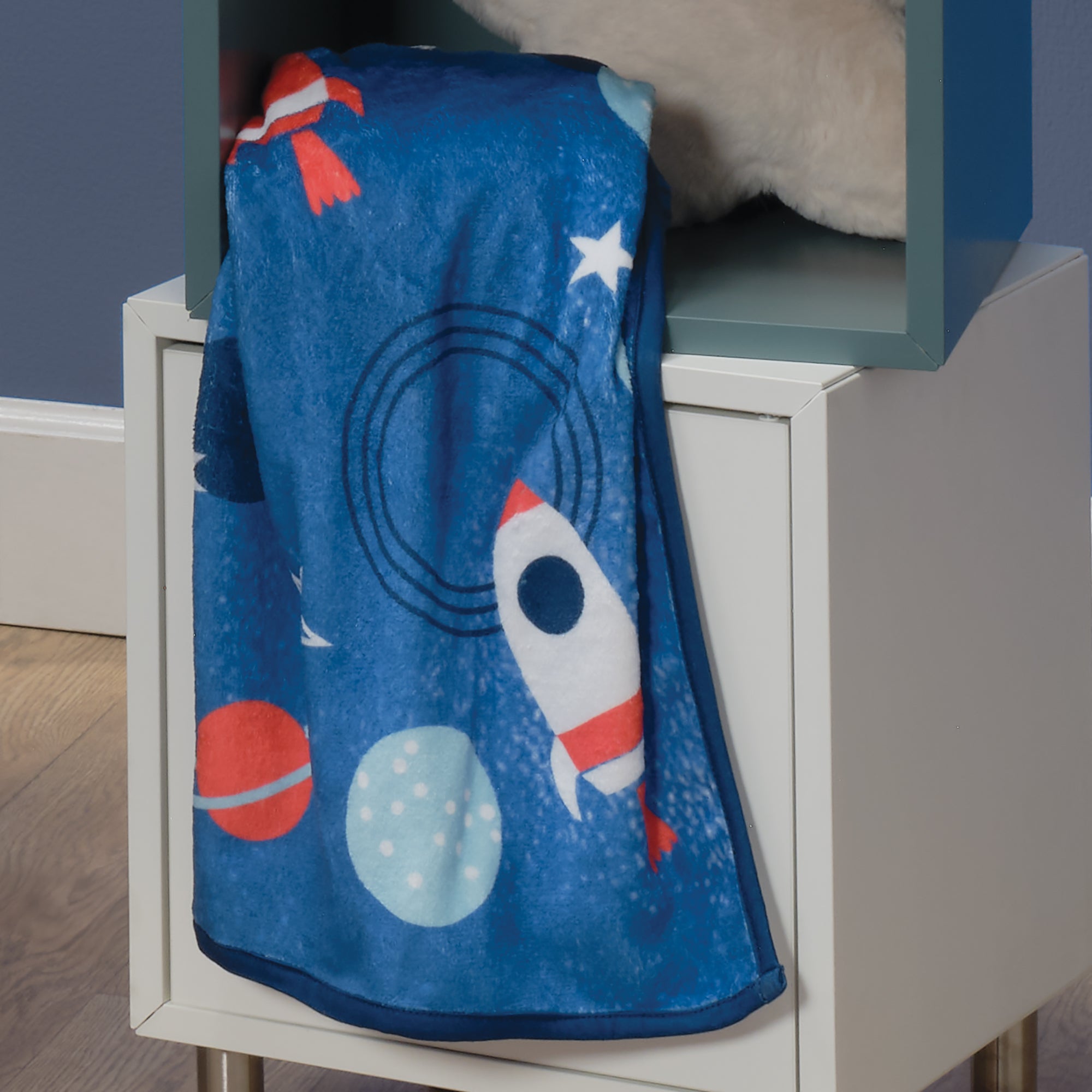 Space Galaxy Baby Blanket by Little Lambs & Ivy