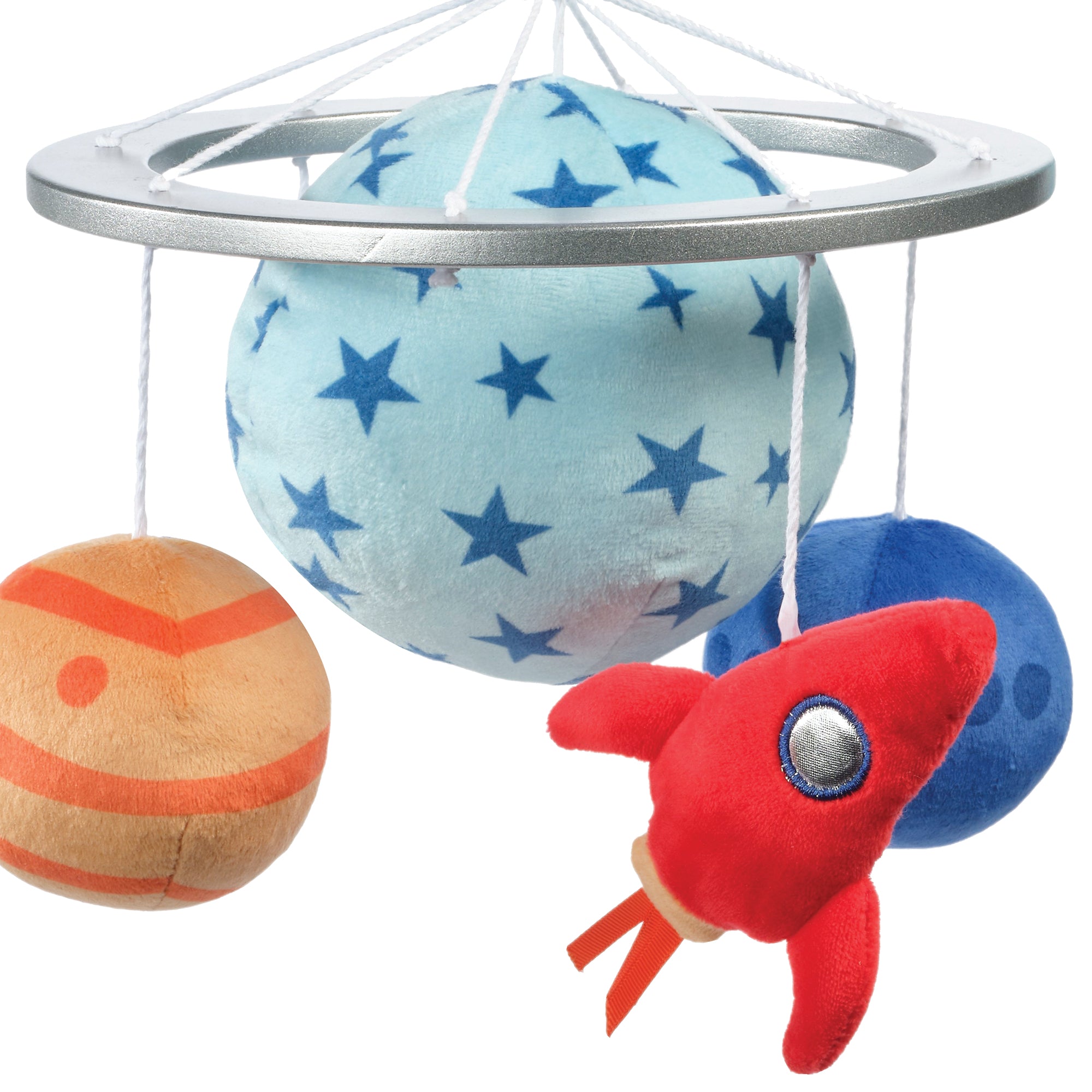 Space Galaxy Musical Baby Crib Mobile by Little Lambs & Ivy
