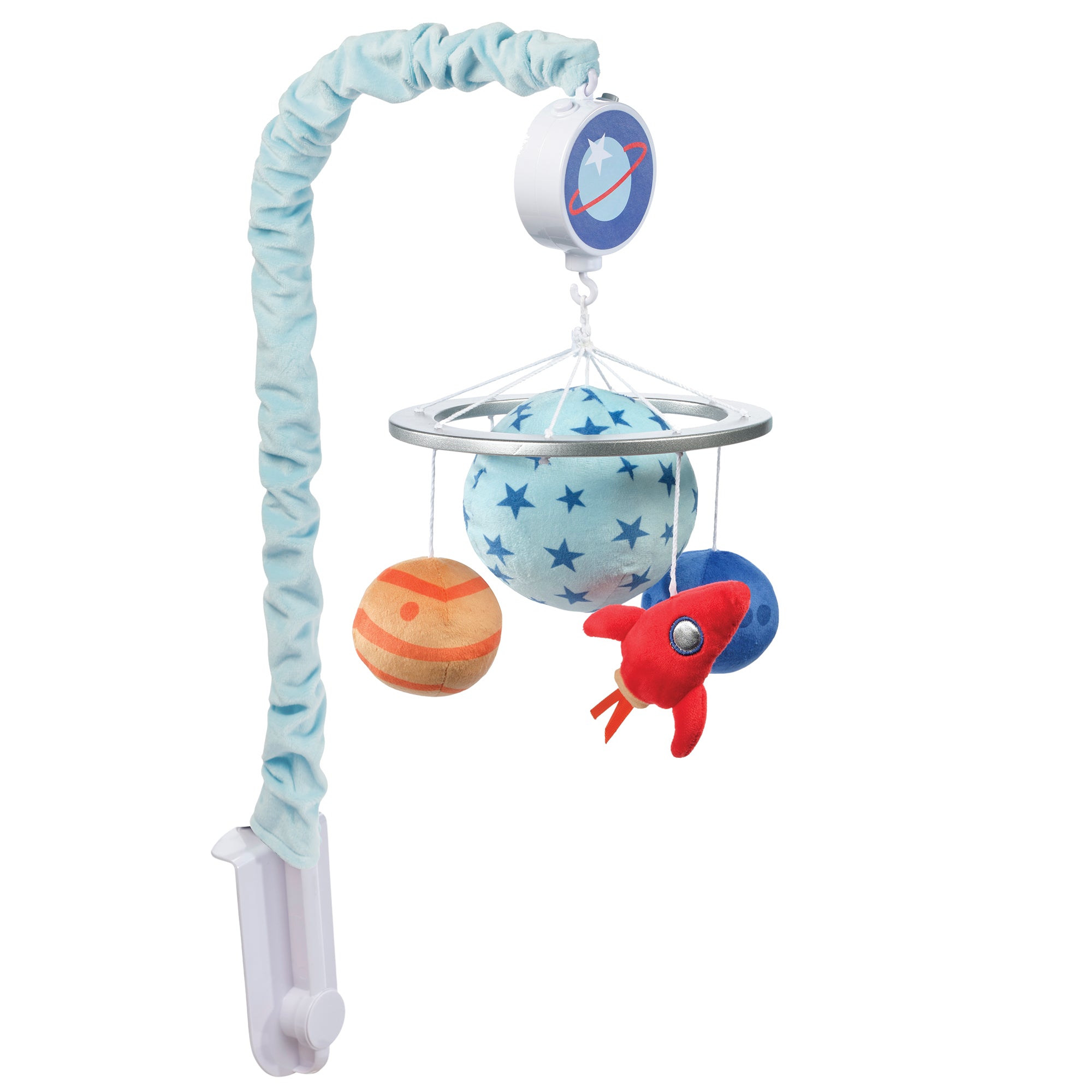 Space Galaxy Musical Baby Crib Mobile by Little Lambs & Ivy
