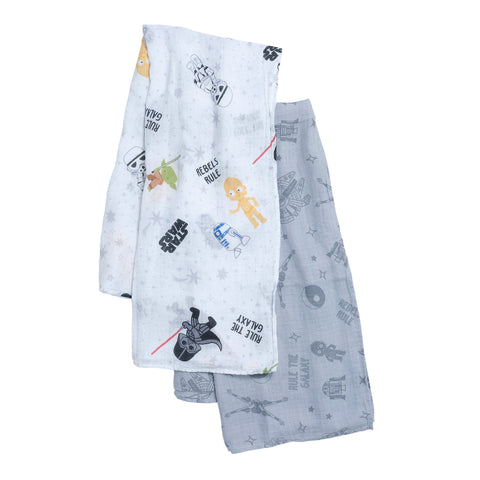 Star Wars Cotton Swaddle Blankets by Lambs & Ivy
