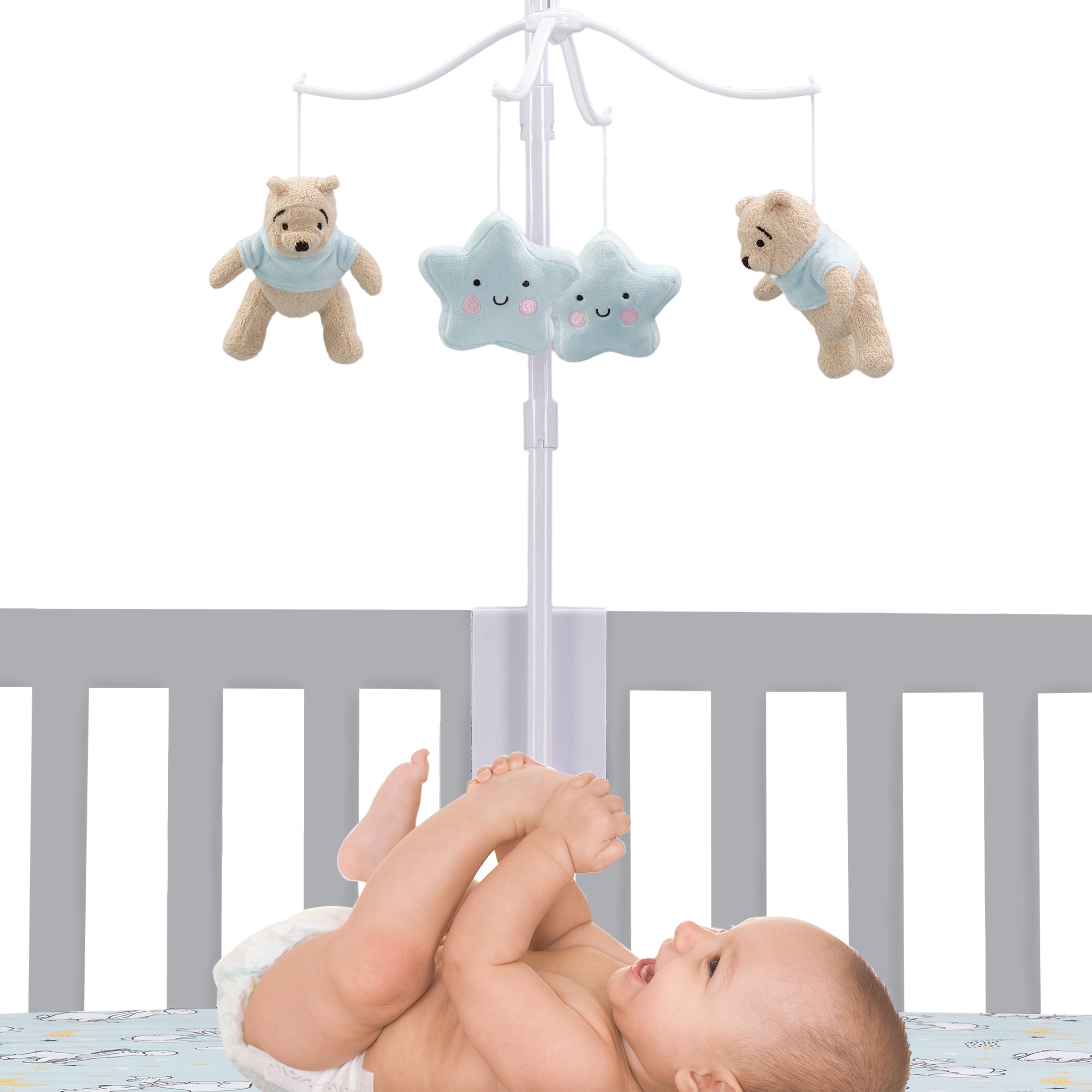 Starlight Pooh Musical Baby Crib Mobile by Bedtime Originals