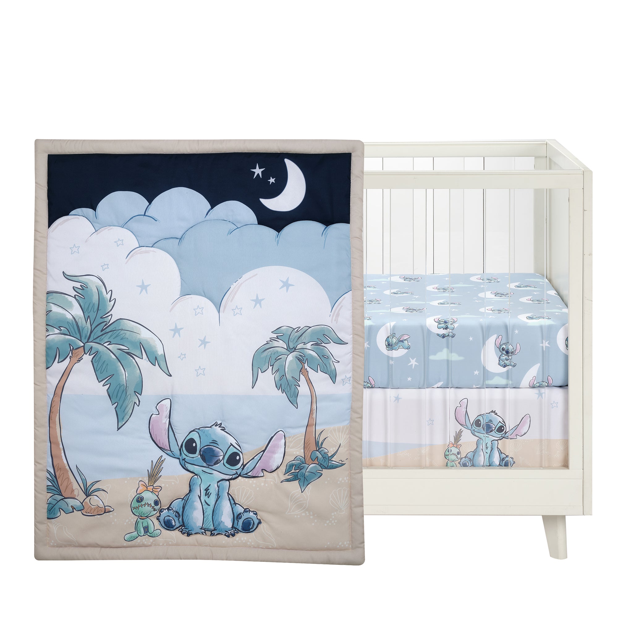 Stitch 3-Piece Crib Bedding Set - Main Image